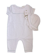 Baby Boy Occasion Romper Hat