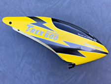 Align Trex 600 Nitro Fibreglass Yellow Lightning Canopy.