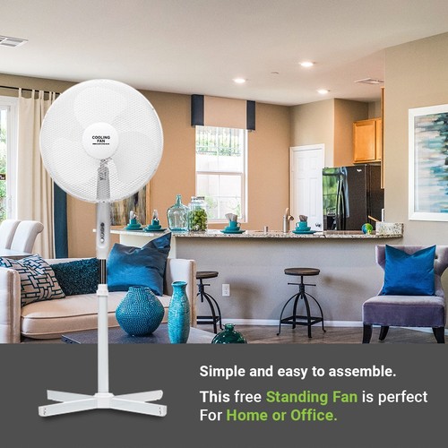 Inch pedestal fan 3 - inch, speed