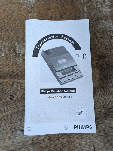 Philips 710 transcription
