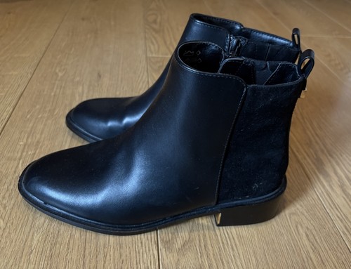 Insolia black faux leather - m&s,