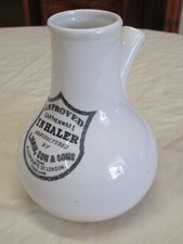 S.MAW, SON & SONS Ltd Earthenware INHALER Vintage  Lovely Condition