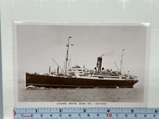 RMS SCYTHIA Postcard Cunard