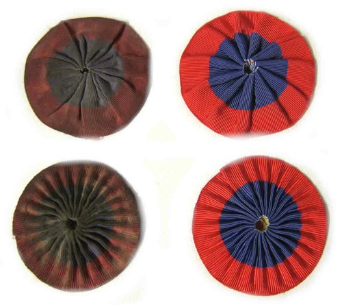 Boer war cap badge rosette - cap,