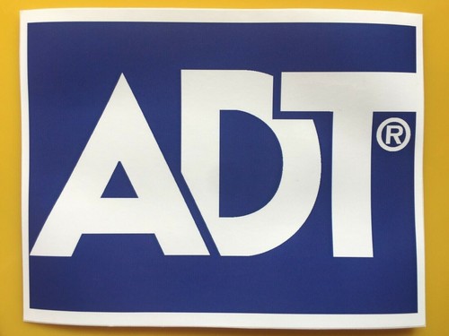 Adt sticker for burglar alarm - burglar,