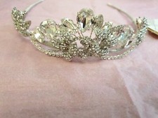 Tiara Wedding Pageant Bridal Diamante Headpiece Jewellery UK 11