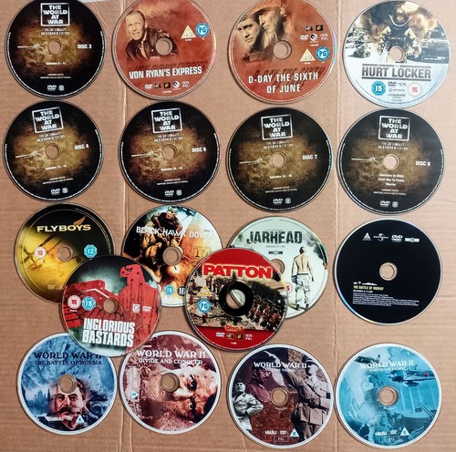 War dvds job lot collection - lot,