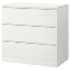 IKEA MALM 3 Drawer Chest of