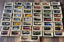 50 Boxed Lledo Days Gone Model Cars Buses Vans Trucks & Fire Engines job lot 
