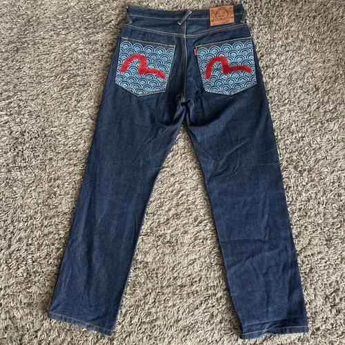 Evisu men blue - evisu, denim