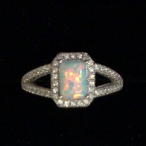 Sterling silver baguette - sterling,