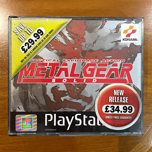 Konami metal gear solid ps1 - konami,
