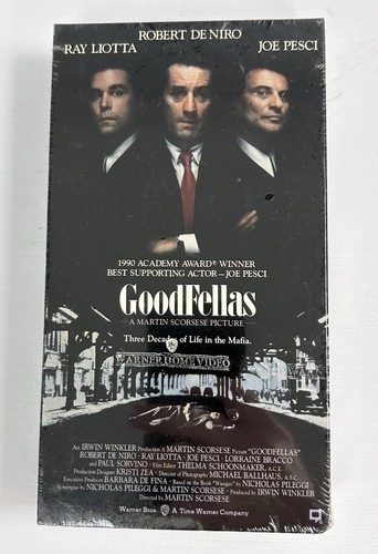 Goodfellas vhs 1991 warner - goodfellas,