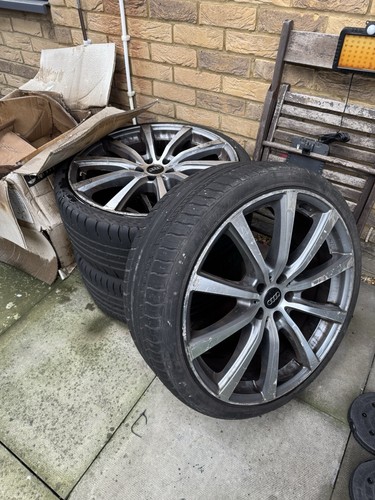 Used audi alloys - &, tyres,