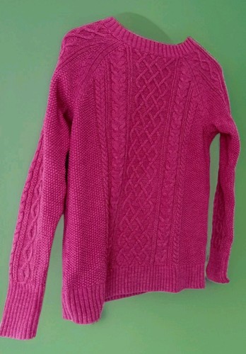 Gap pink arran knit - pink,
