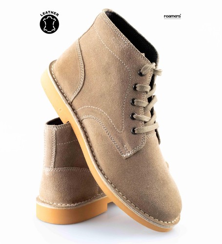 Mens leather suede casual - leather,