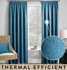 Teal Blue Thermal Textured