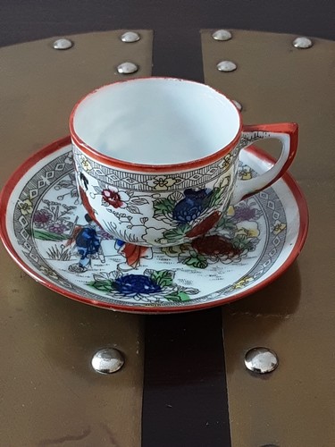 Antique mocha cup pcs - 2,