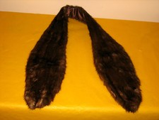 REAL BROWN MINK FUR