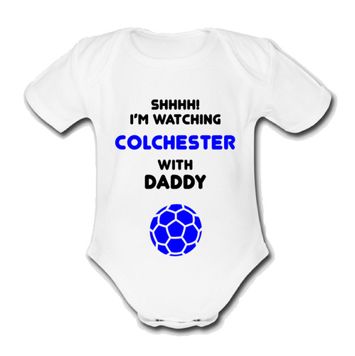 Colchester united babygrow - @,