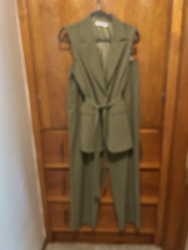 Olive green two - green, two-piece