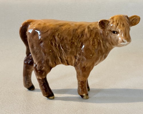 Beswick highland calf - calf, in