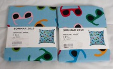 Two IKEA SOMMAR 2009 blue