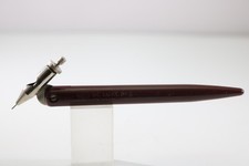 Vintage UNO DeLuxe No. 2 Burgundy Technical Pen Holder