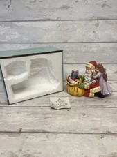 Vintage Partylite Jolly Santa Tea Light Candle Holder Figurine P8569 VGC