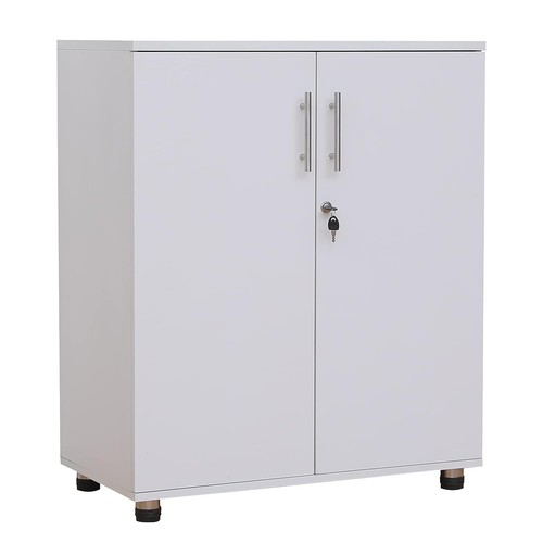 White storage cabinet cupboard - white,