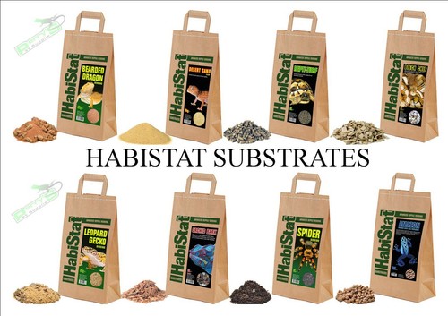 Habistat substrates bearded - -,