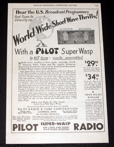1930 old magazine - old, ad