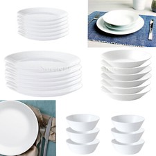 White Plates Bowls Crockery