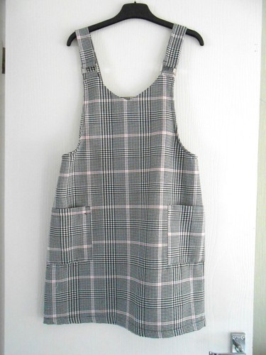 Primark black white check - black,