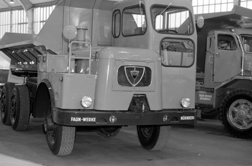 Faun wheel drive side tipper - faun,
