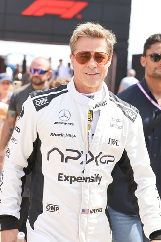 Movie white racing - f1,