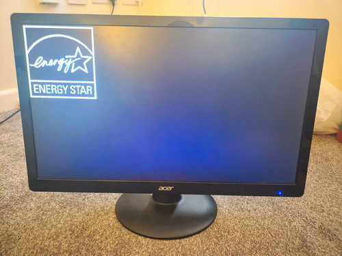 Acer black monitor vga - acer, 23"