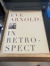 Eve Arnold: In Retrospect 1996 Very Good Photojournalism Art USA Photography PB