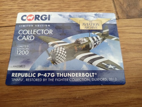 Corgi republic 47g - republic, p-47g