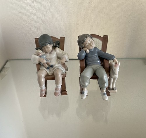 Two vintage lladro spanish - two,