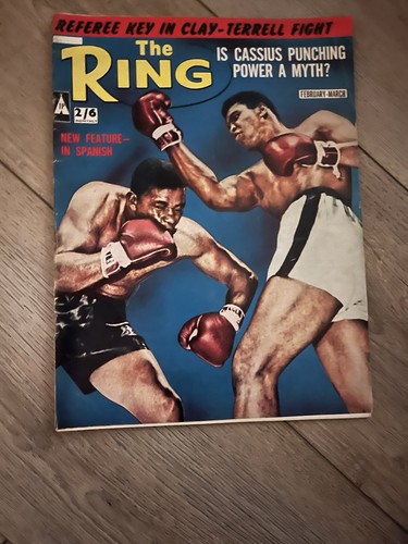 Vintage the ring magazine feb - the,
