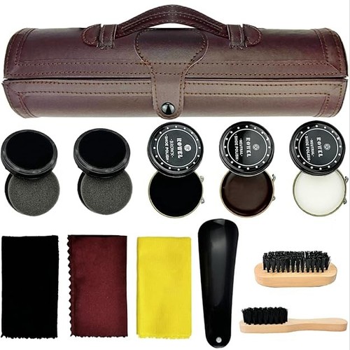 Shoe polish kit cleaning shine - shoe,