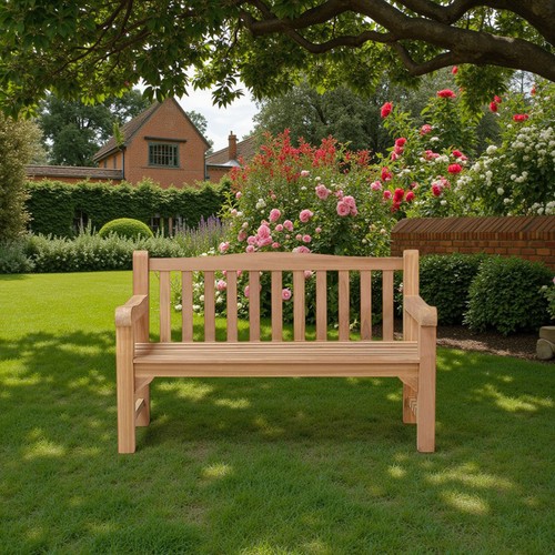 Solid teak shire - shire, bench