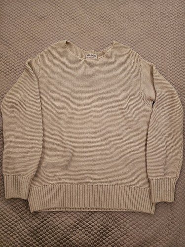 Filson crew neck sweater - crew, cream