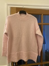 Woolovers Pink Wool 70%/ Mohair 30% Jumper M BNWOT