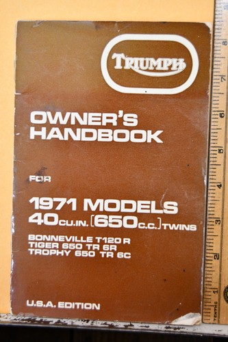 1971 triumph motorcycle - 1971,