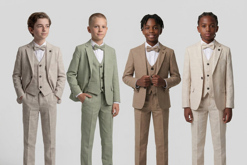 Boys cotton suit piece set - boys,