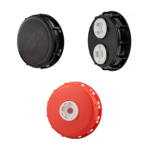 155mm ibc tank lid - 155mm, vented