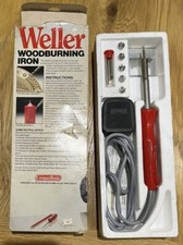WELLER WOODBURNING IRON WH1 - 25W/240V - Leather tooling, candle sculpting