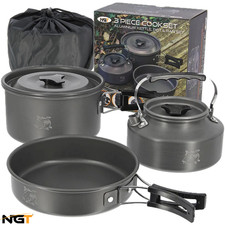 NGT 3 Piece Cook Set Carp
